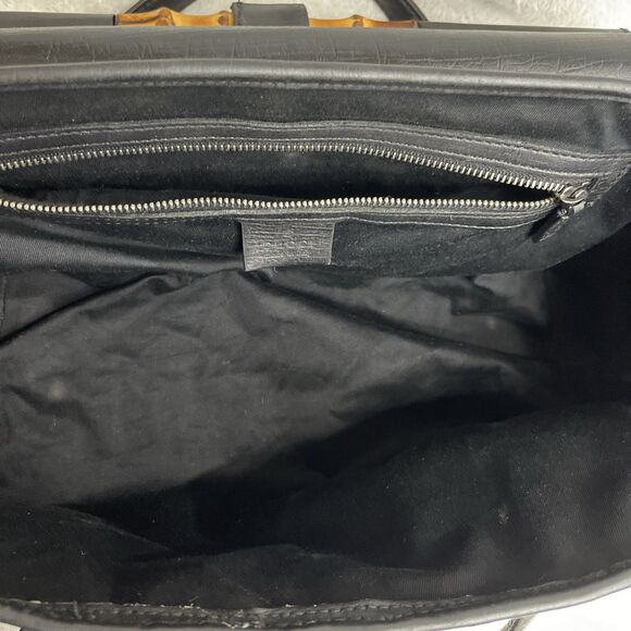 Gucci Monogram Bamboo Bullet Barrel Canvas GG Print - Picture 12 of 14